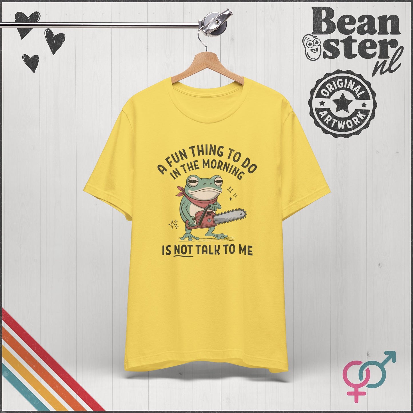 Don't Talk To Me Frog T-Shirt – Grumpy Morning Humor