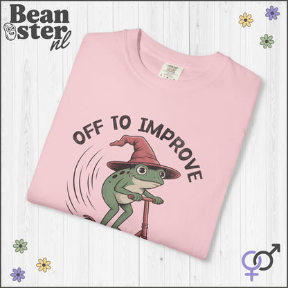 Funny Frog PTA Shirt | Off to Improve Mobility Tee