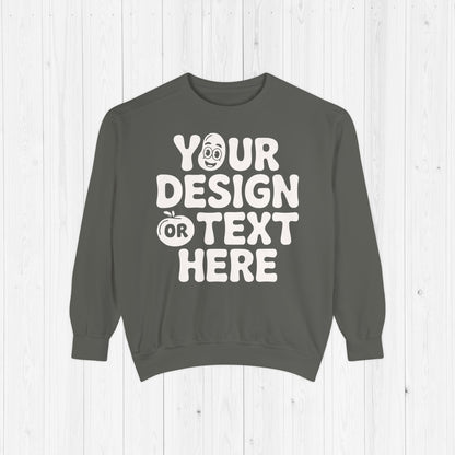 Custom Comfort Colors 1566 Vintage Personalized Unisex Sweatshirt