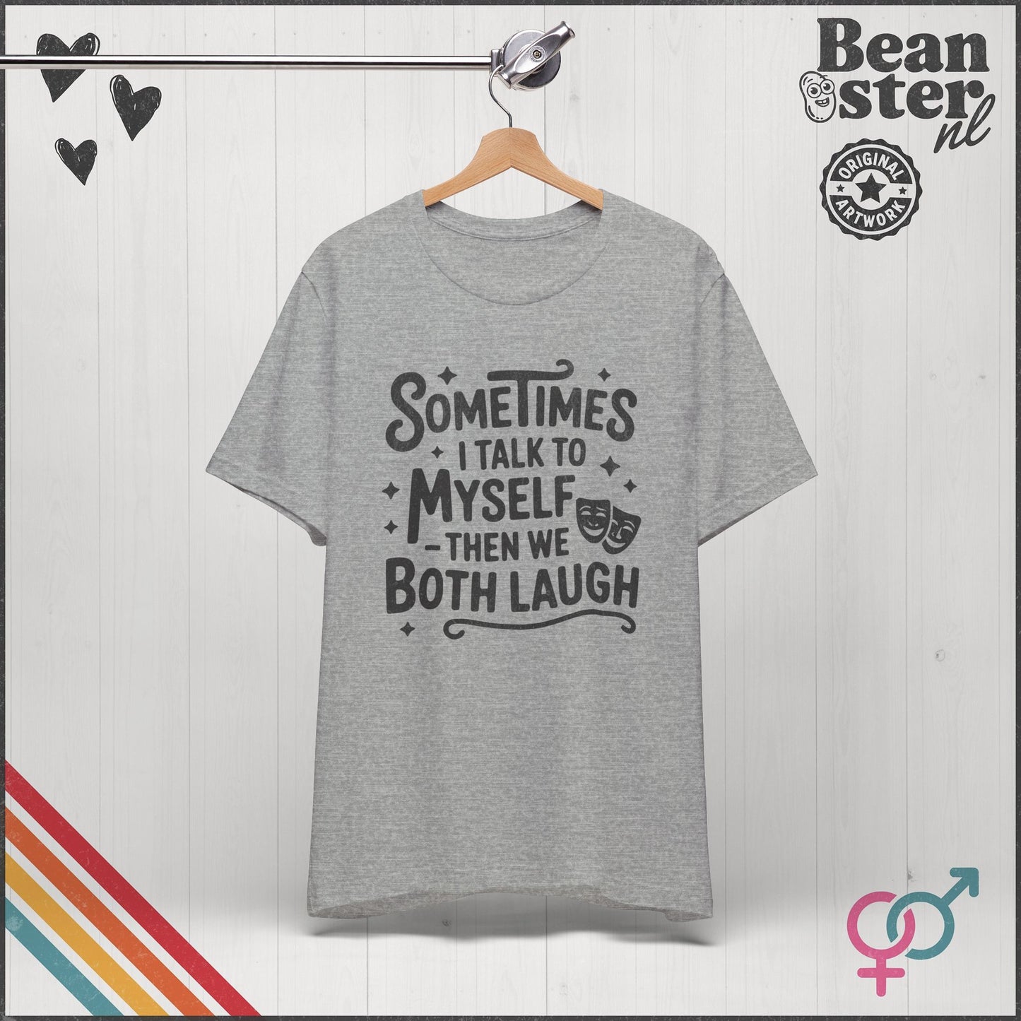 Sometimes I Talk To Myself Funny Sarcastic T-Shirt