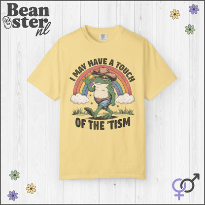 Touch Of The Tism Cowboy Frog Rainbow Shirt