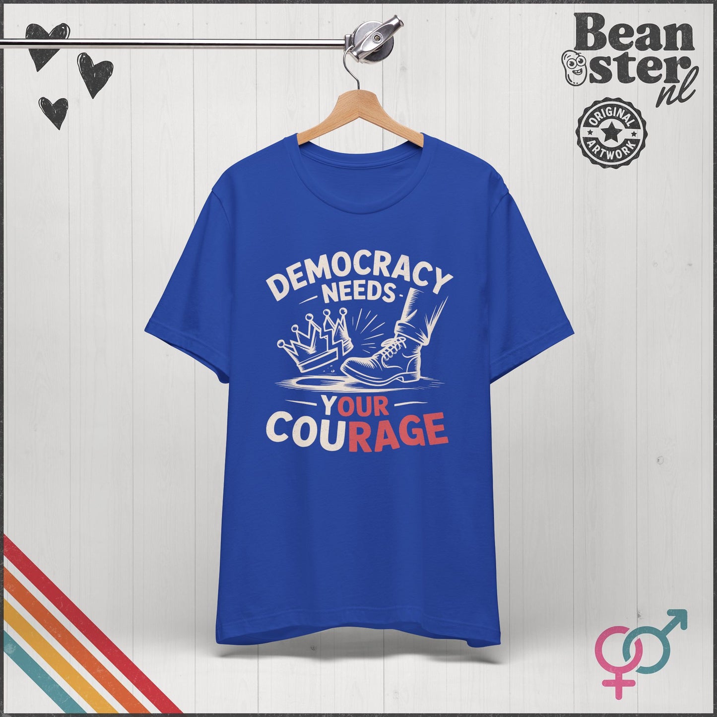 Democracy Needs Our Rage Progressive Activist T-Shirt
