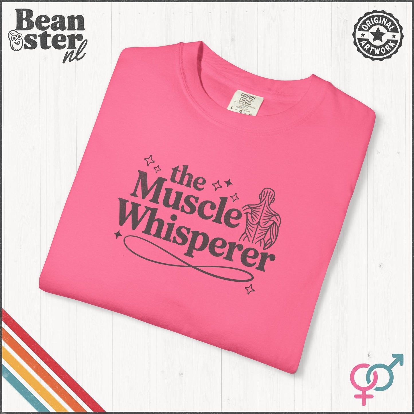 Muscle Whisperer Funny Massage Therapist T-Shirt