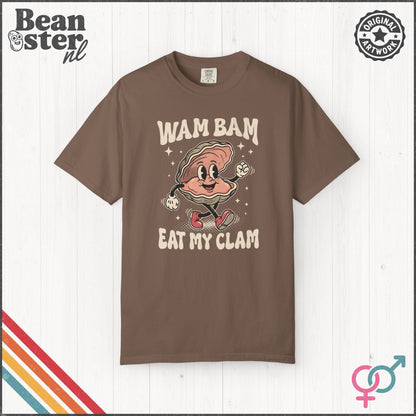 Eat My Clam T-Shirt – Funny NSFW Retro Graphic Tee
