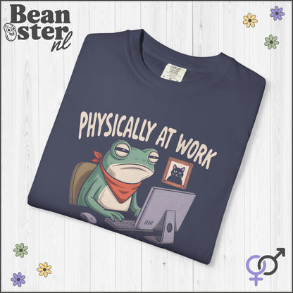 Physically At Work Mentally At Home With My Cat