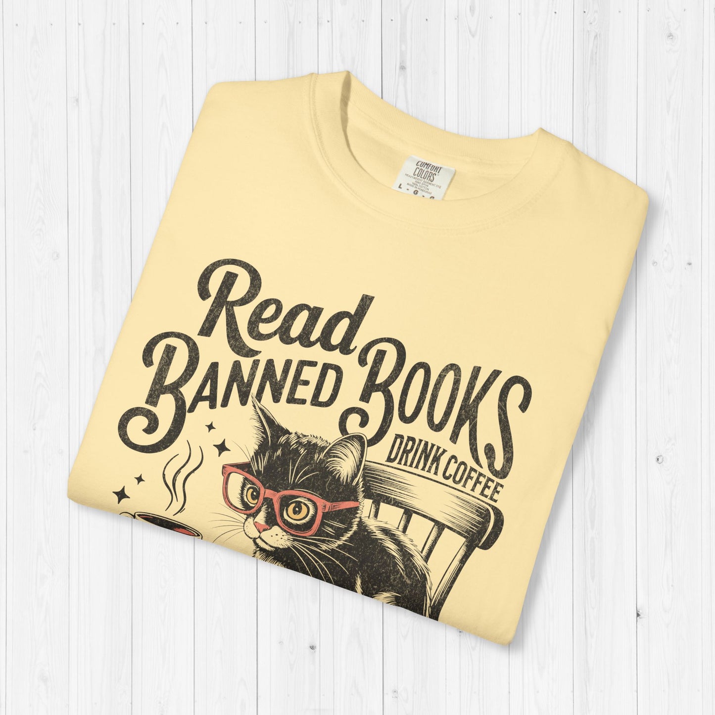 Read Books Drink Coffee Fight Evil Shirt