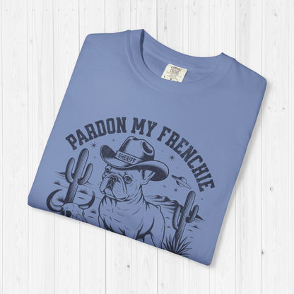 Custom Western French Bulldog Shirt –  Pardon My Frenchie Tee