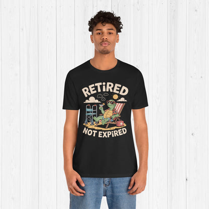 Expired But Still Desired Frog Tee – Funny Retirement Shirt