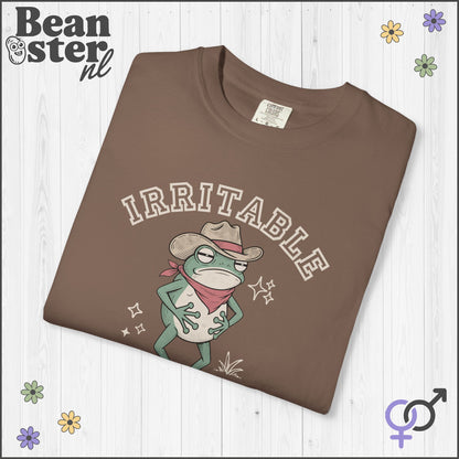 Irritable Like My Bowels Frog Shirt | Funny IBS Gift Tee