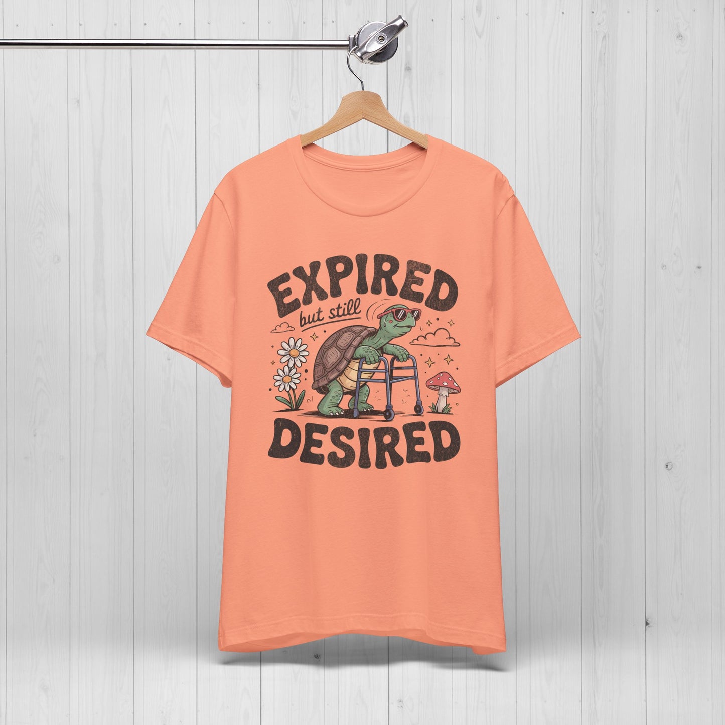 Expired but Still Desired Frog Tee – Funny Retirement Gift