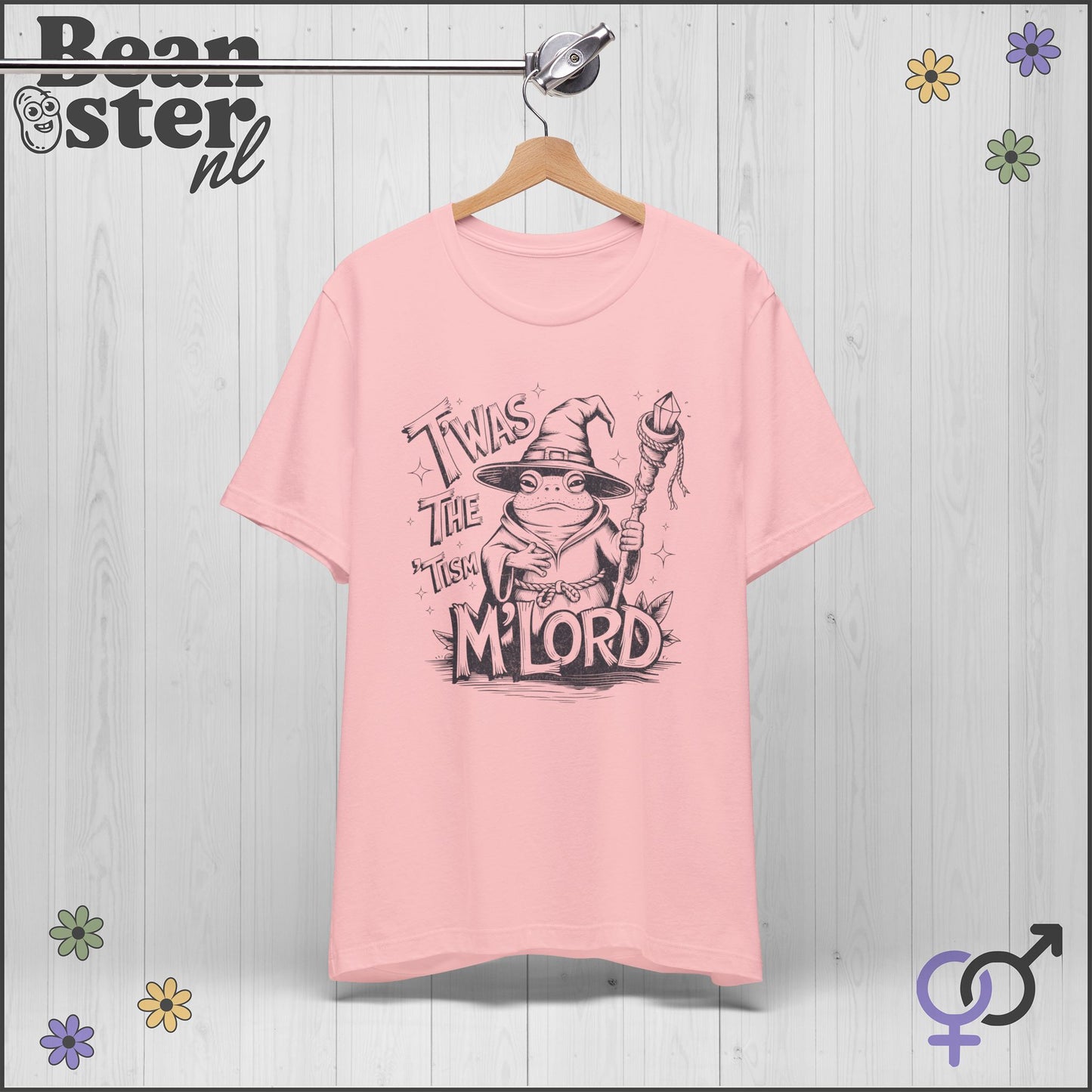 ‘T’was The ’Tism M’lord’ Wizard Frog Meme T-Shirt