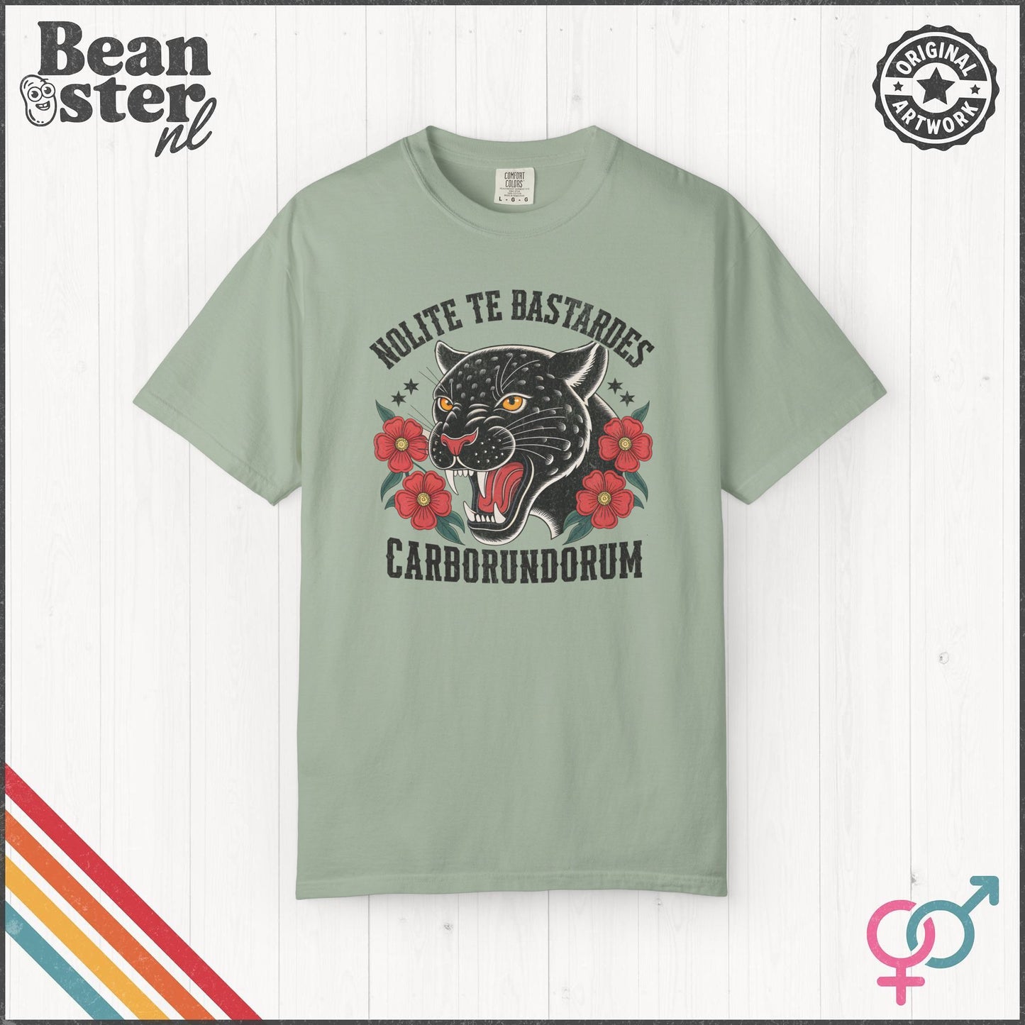 Black Panther Nolite Te Bastardes Carborundorum Tee