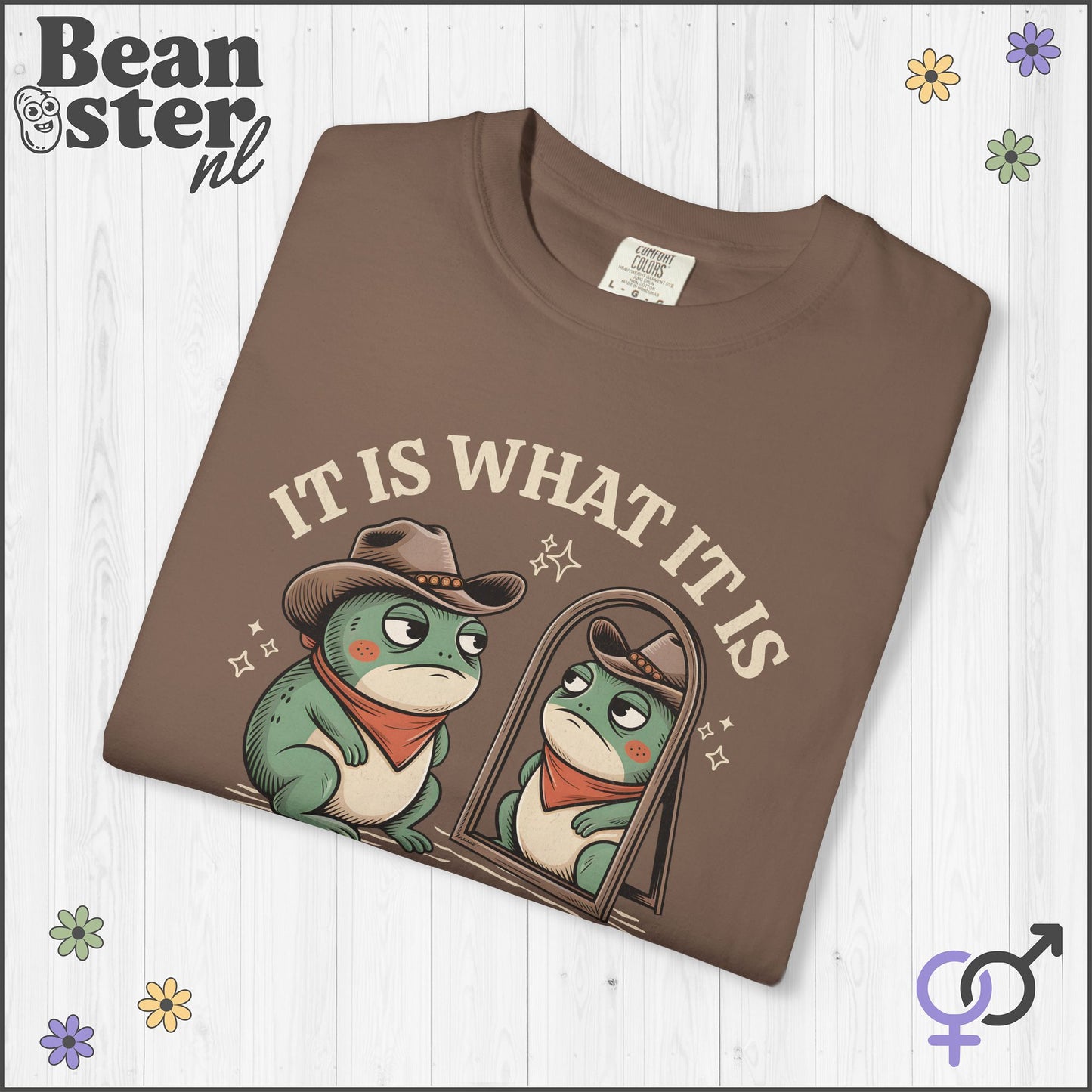 Trendy Frog Shirt – It Is That It Is Meme Tee