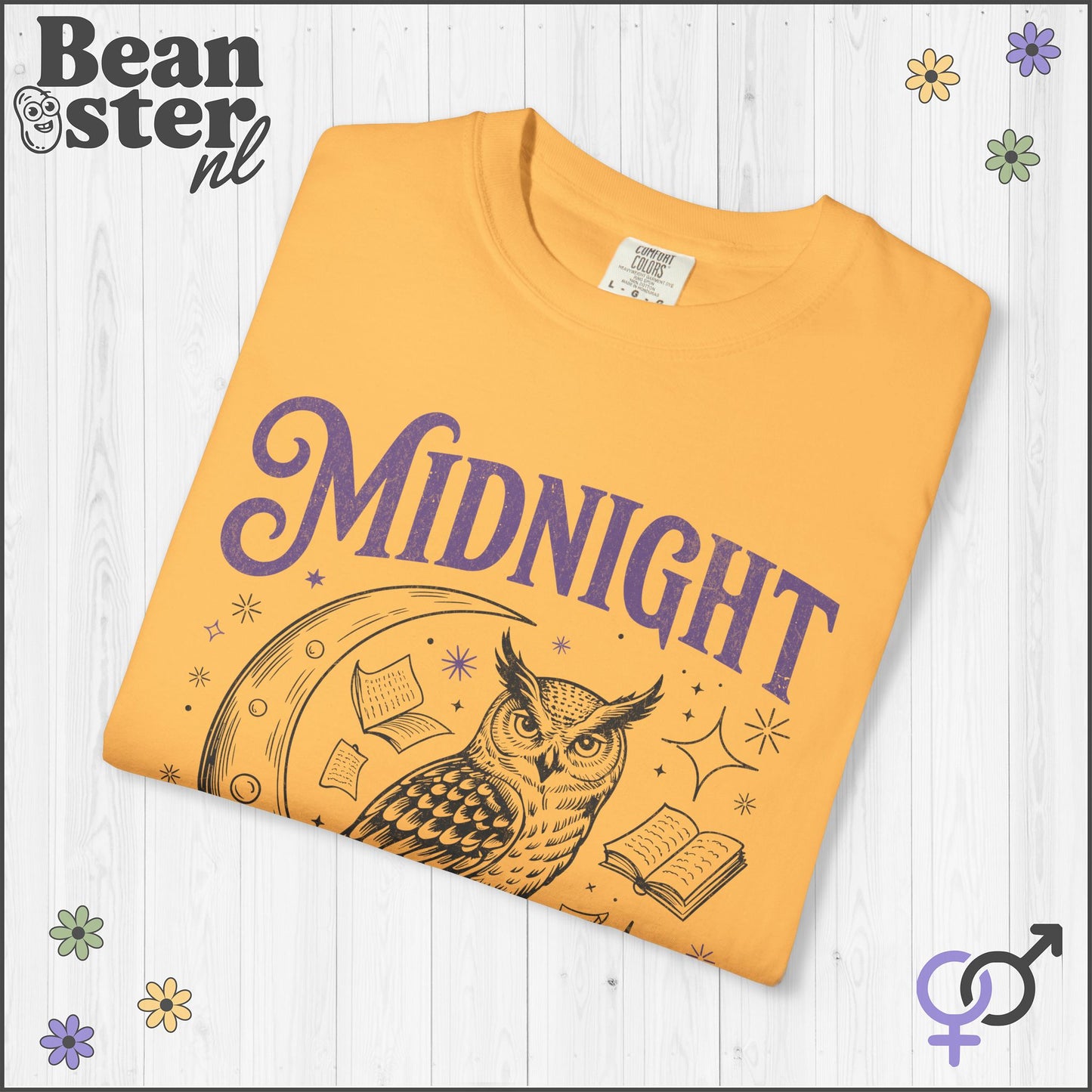 Midnight Reader Society T-Shirt – Funny Book Lover Tee