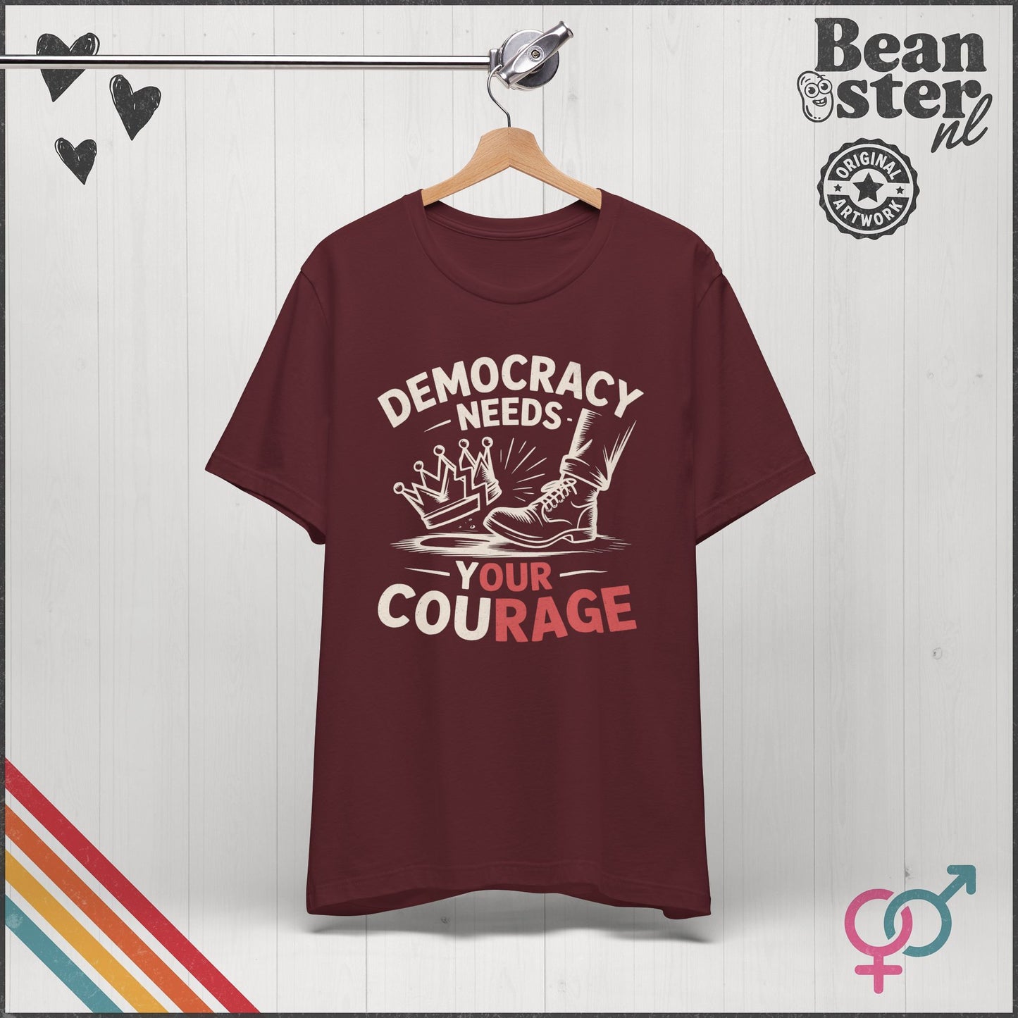 Democracy Needs Our Rage Progressive Activist T-Shirt