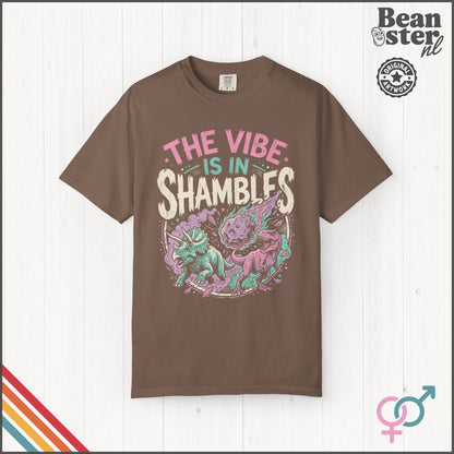 The Vibe Is In Shambles T-Shirt | Funny Meme Tee