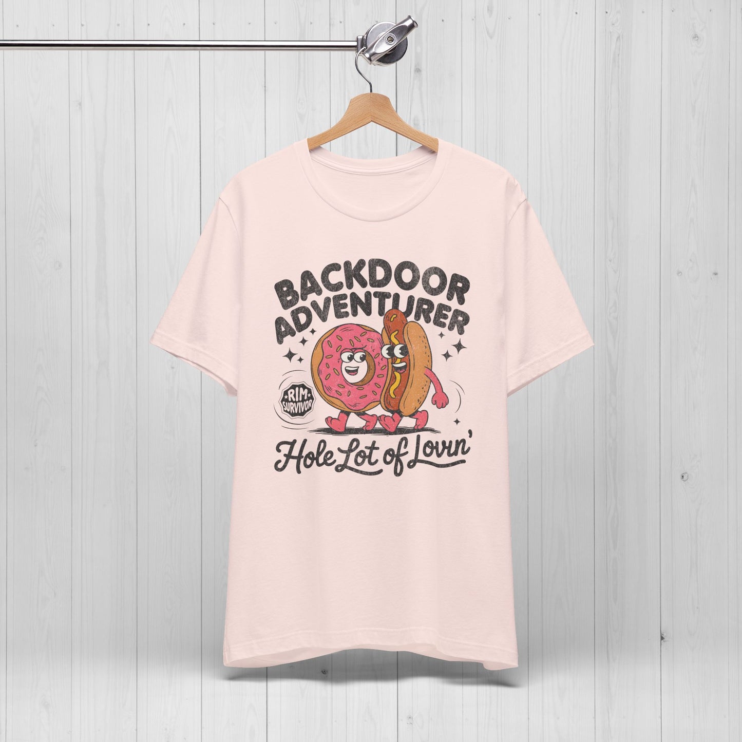 🎯Backdoor Adventurer Shirt | Donut Hotdog Tee