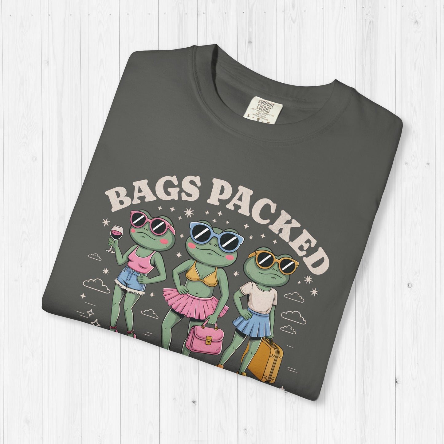 Bags Packed Flaps Waxed Shirt 🎒🐸
