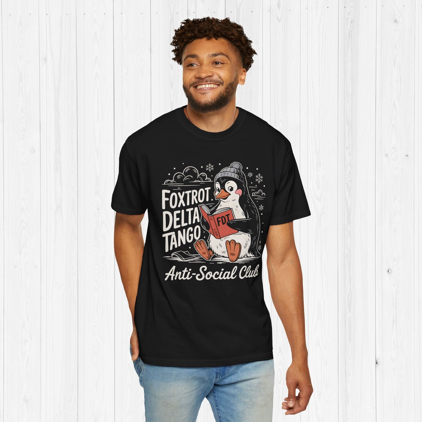 Foxtrot Delta Tango Penguin Tee – Funny FDT Statement Shirt