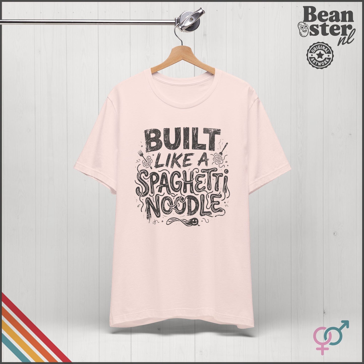 Build Like a Spaghetti Noodle | EDS Funny Shirt for Spoonies