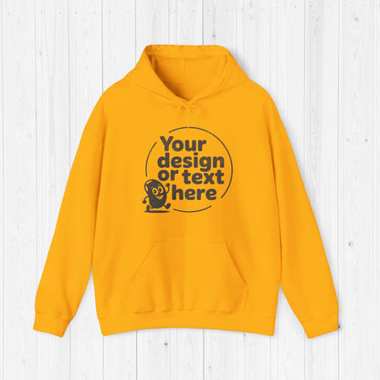 Custom Gildan 18500 Hoodie Personalize Hooded Sweatshirt