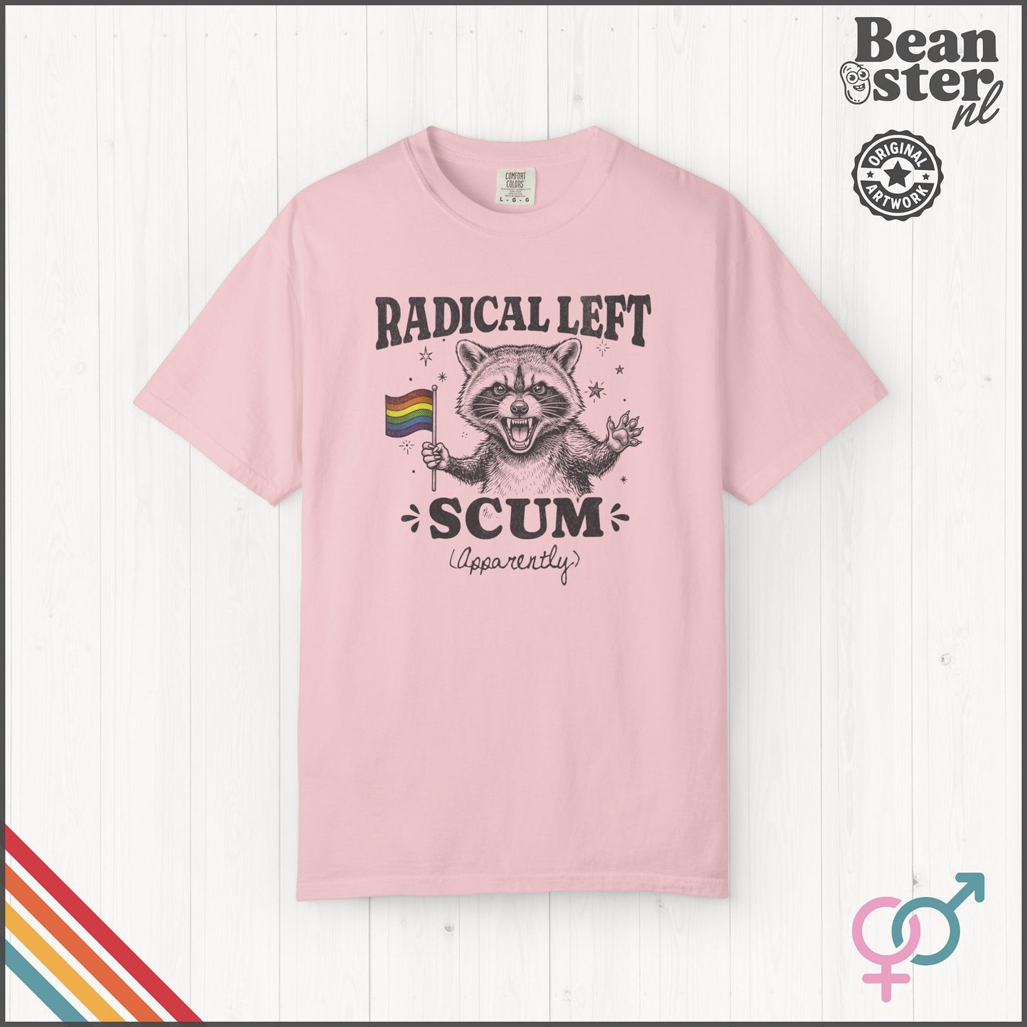 Radical Left Scum T-Shirt | Funny Political Protest Tee