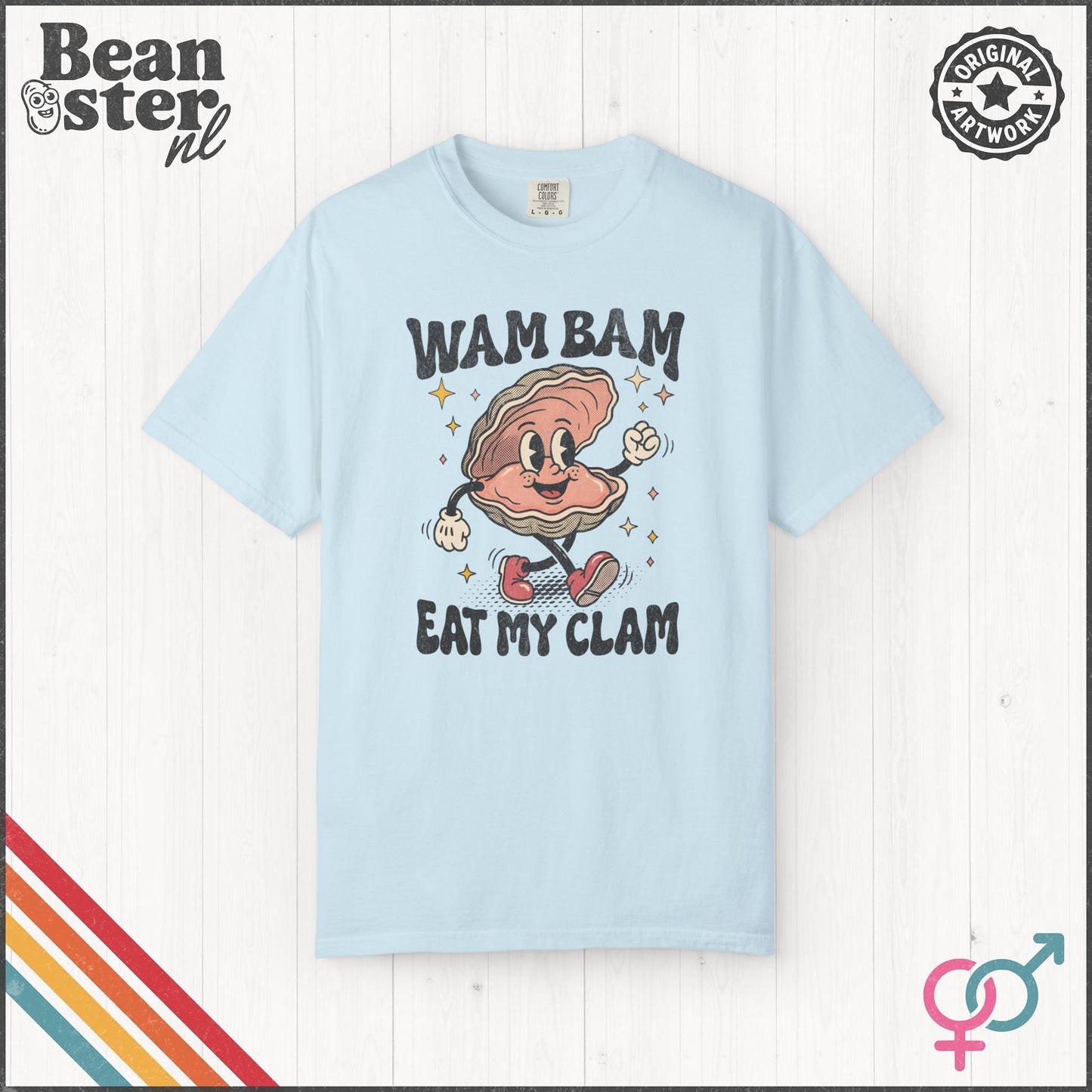 Eat My Clam T-Shirt – Funny NSFW Retro Graphic Tee