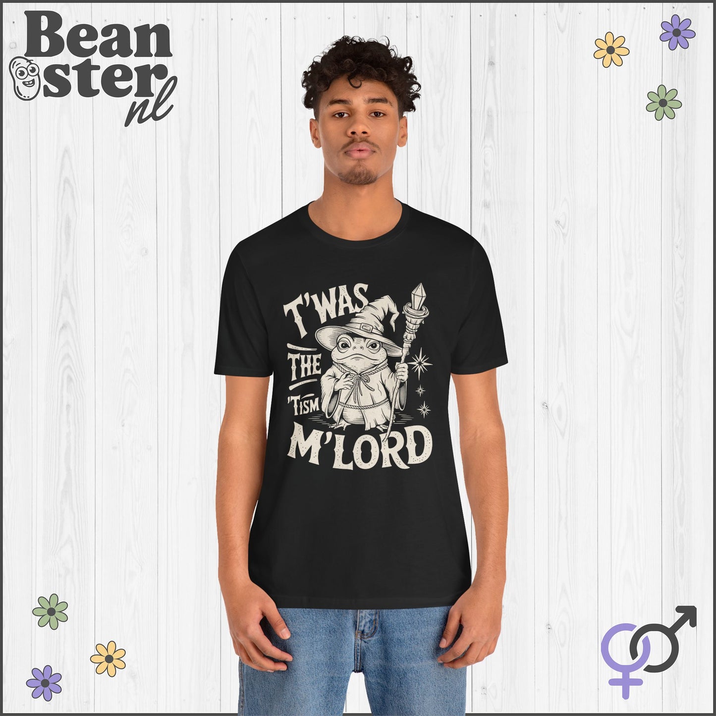 ‘T’was The ’Tism M’lord’ Wizard Frog Meme T-Shirt