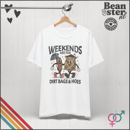 Hoes And Dirt Bags Graphic Tee – Funny Adult Humor Shirt