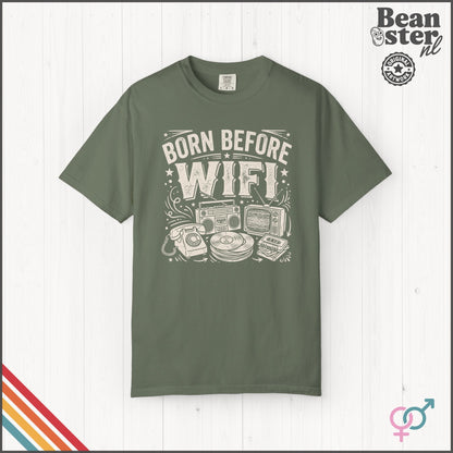Born Before WiFi Shirt | Funny Gen X Gift