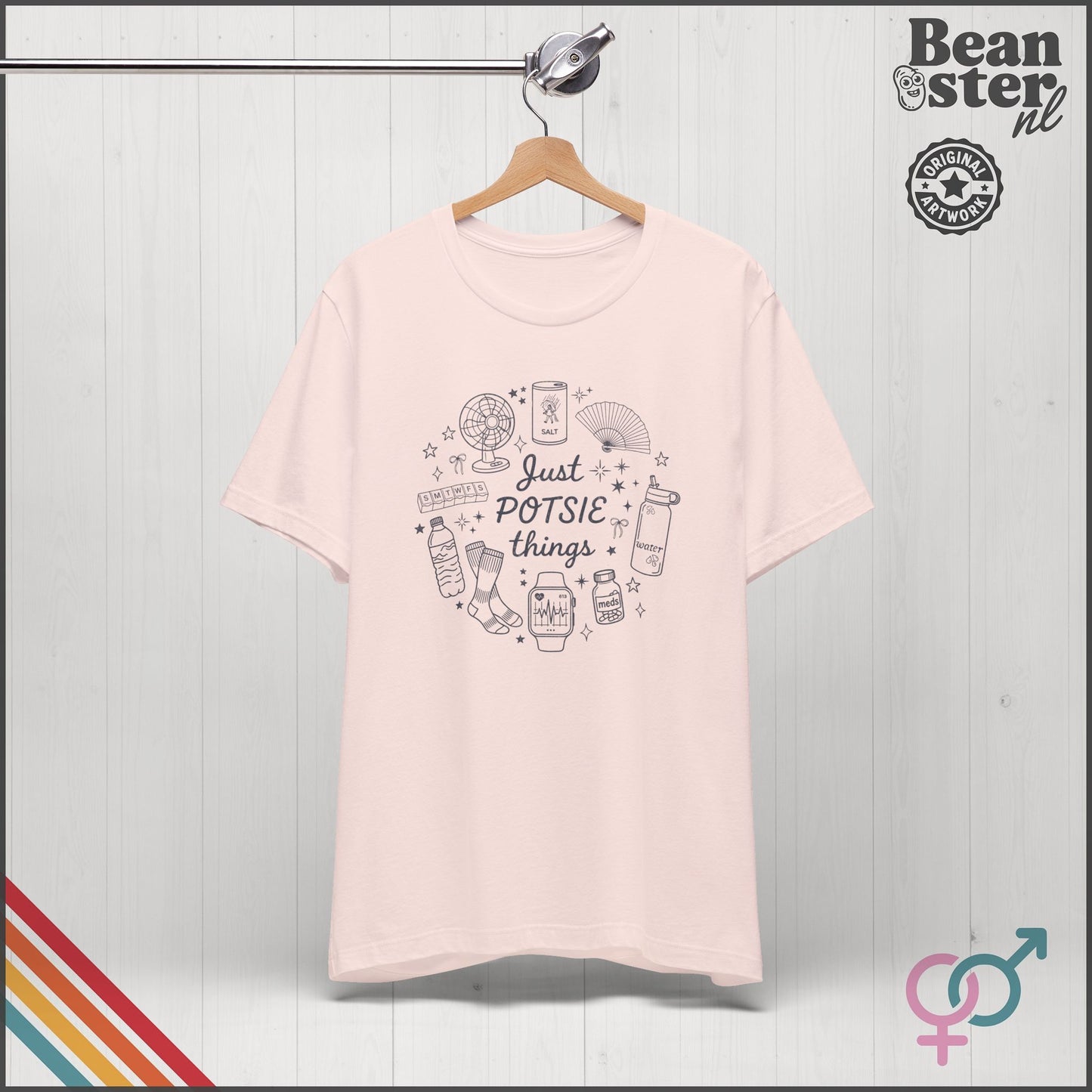 Just Potsie Things T-Shirt | POTS Syndrome Awareness Tee