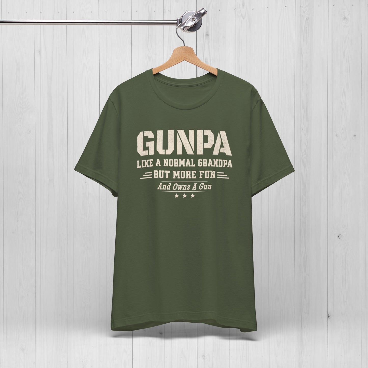 Gunpa Shirt – Funny Grandpa Definition Tee for Weapon Lover Dads
