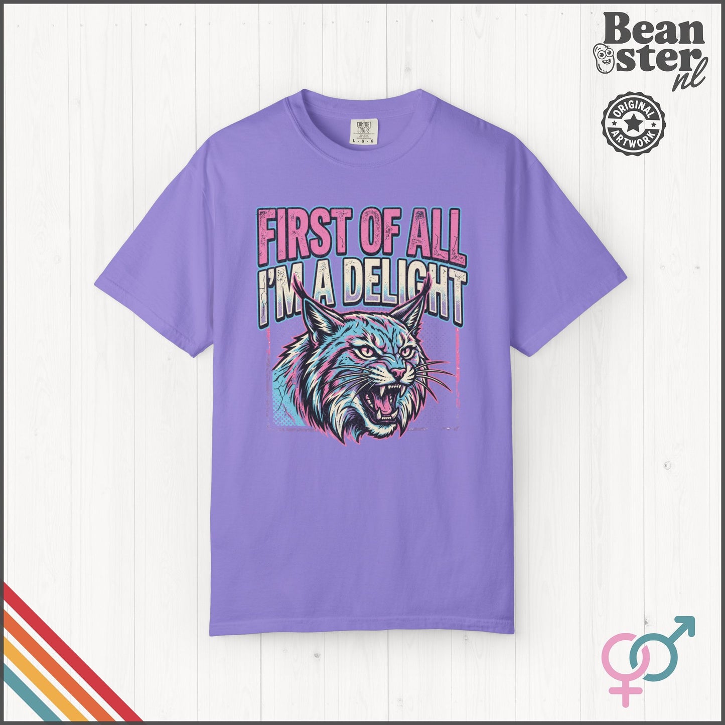 First of All I'm a Delight Funny Sassy Graphic T-Shirt