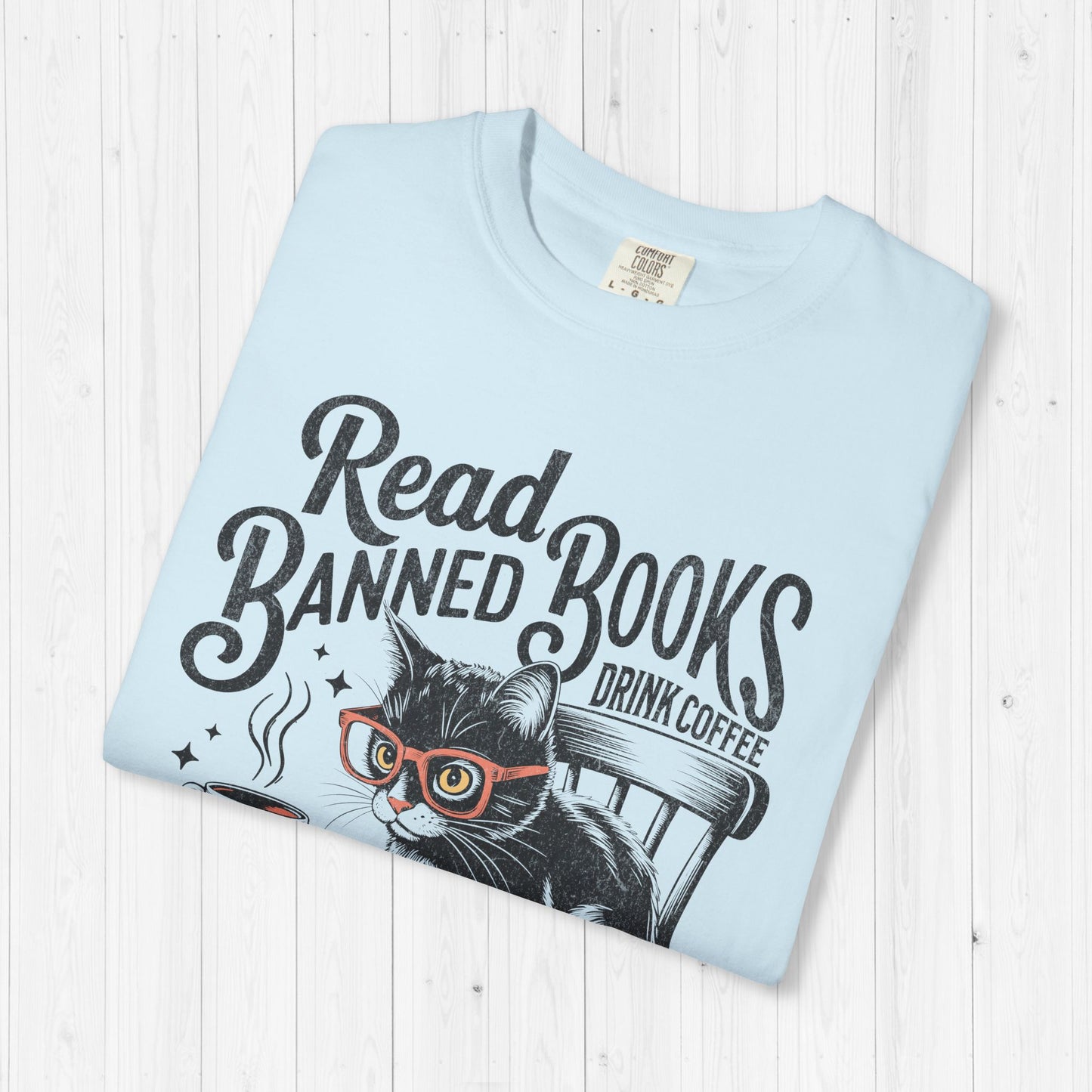 Read Books Drink Coffee Fight Evil Shirt