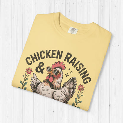Chicken Raising Jesus Praising Funny Meme Shirt