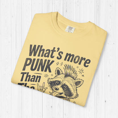 What's More Punk Than The Public Library Shirt 📚🦝