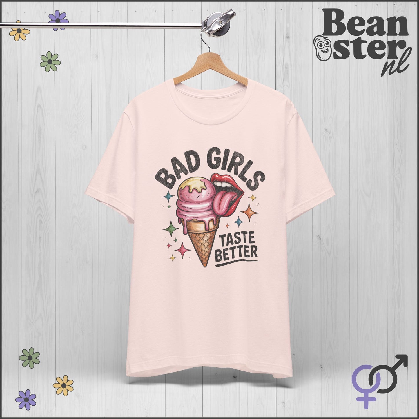 Bad Girls Taste Better Tee | Funny Retro Graphic Shirt