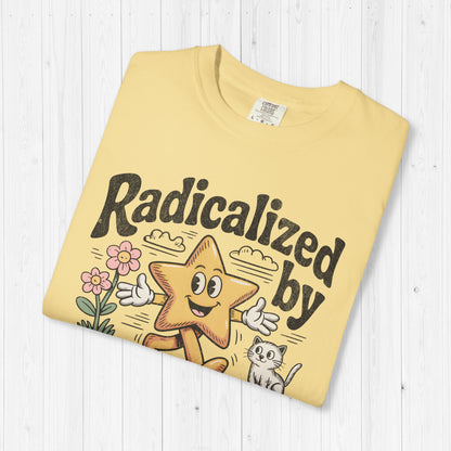 Radicalized By Basic Decency Star Graphic T-Shirt