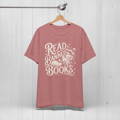 Read Banned Books Raccoon Shirt