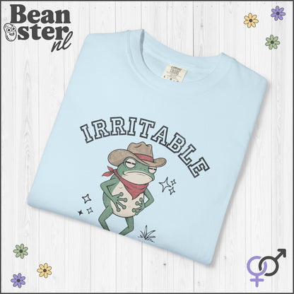Irritable Like My Bowels Frog Shirt | Funny IBS Gift Tee