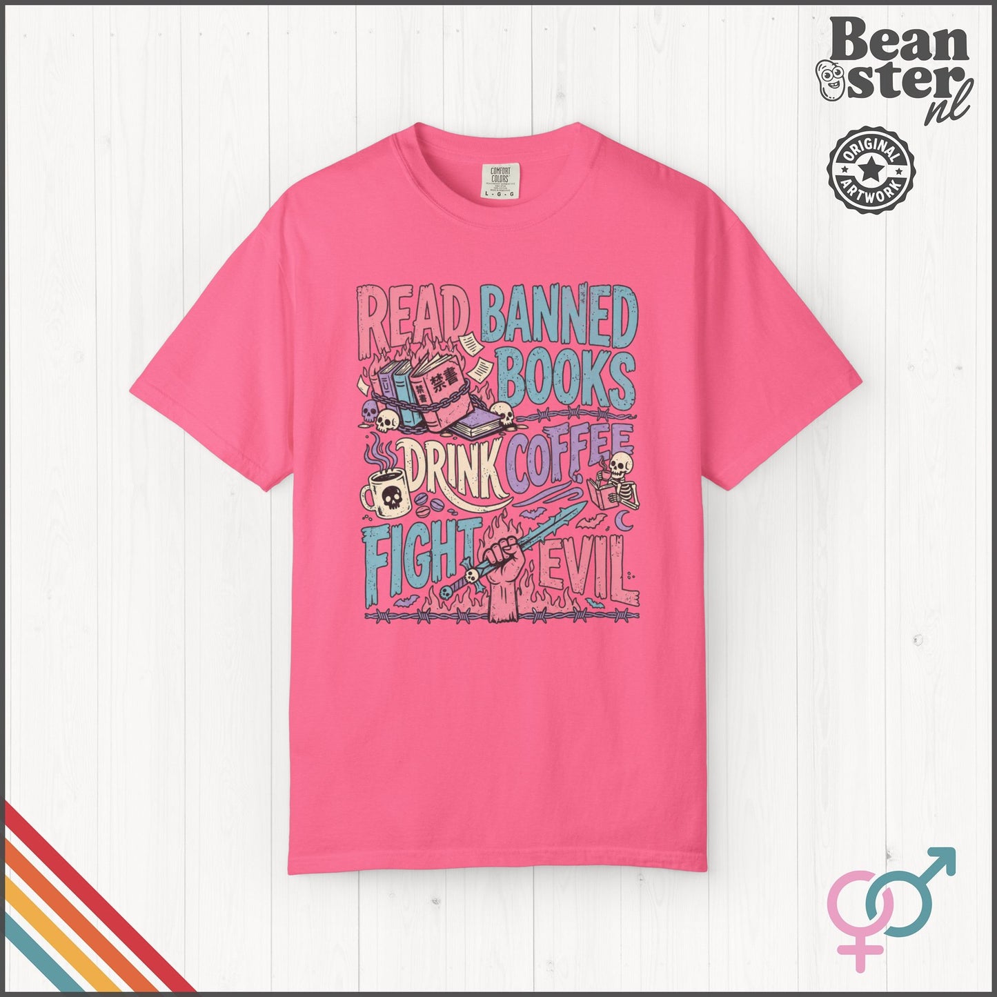 Read Banned Books Coffee Activist T-Shirt