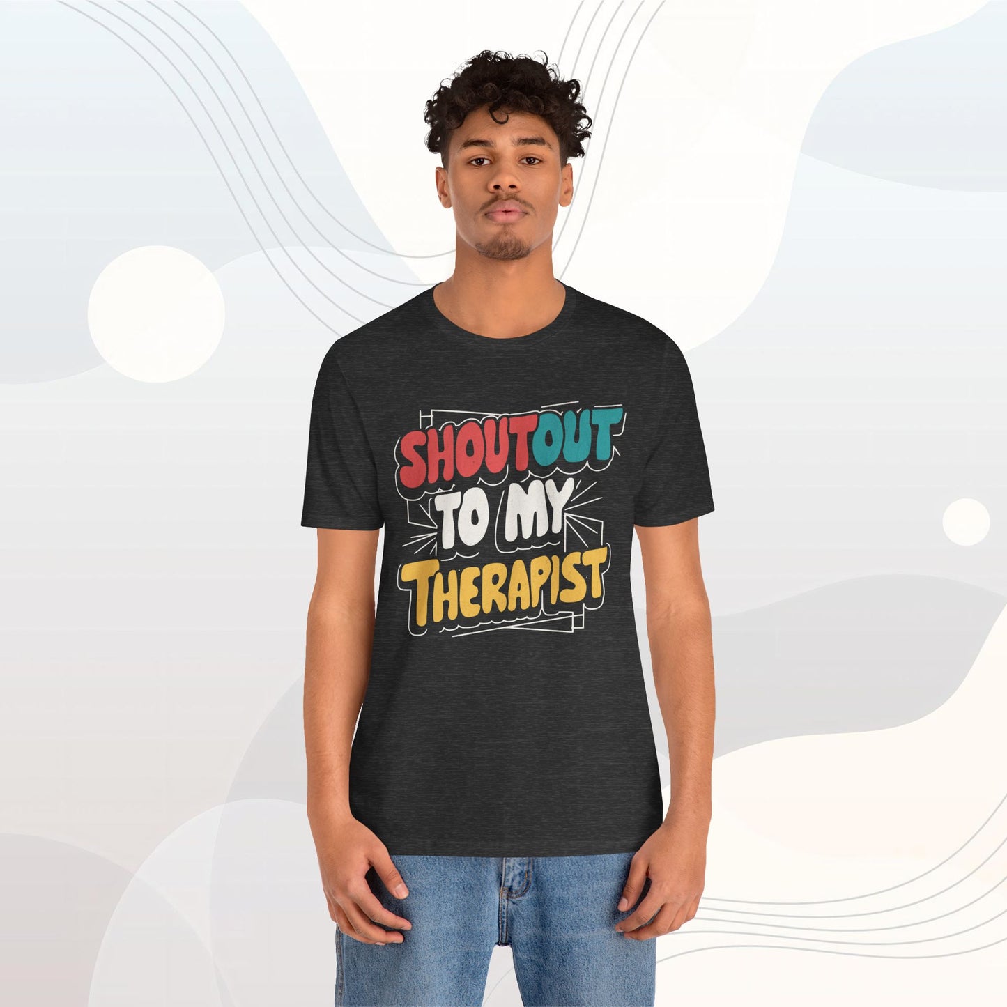 Shoutout To My Therapist Tee – Comic Style Shirt