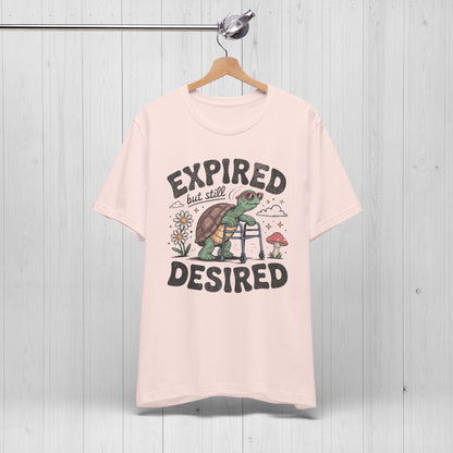 Expired but Still Desired Frog Tee – Funny Retirement Gift