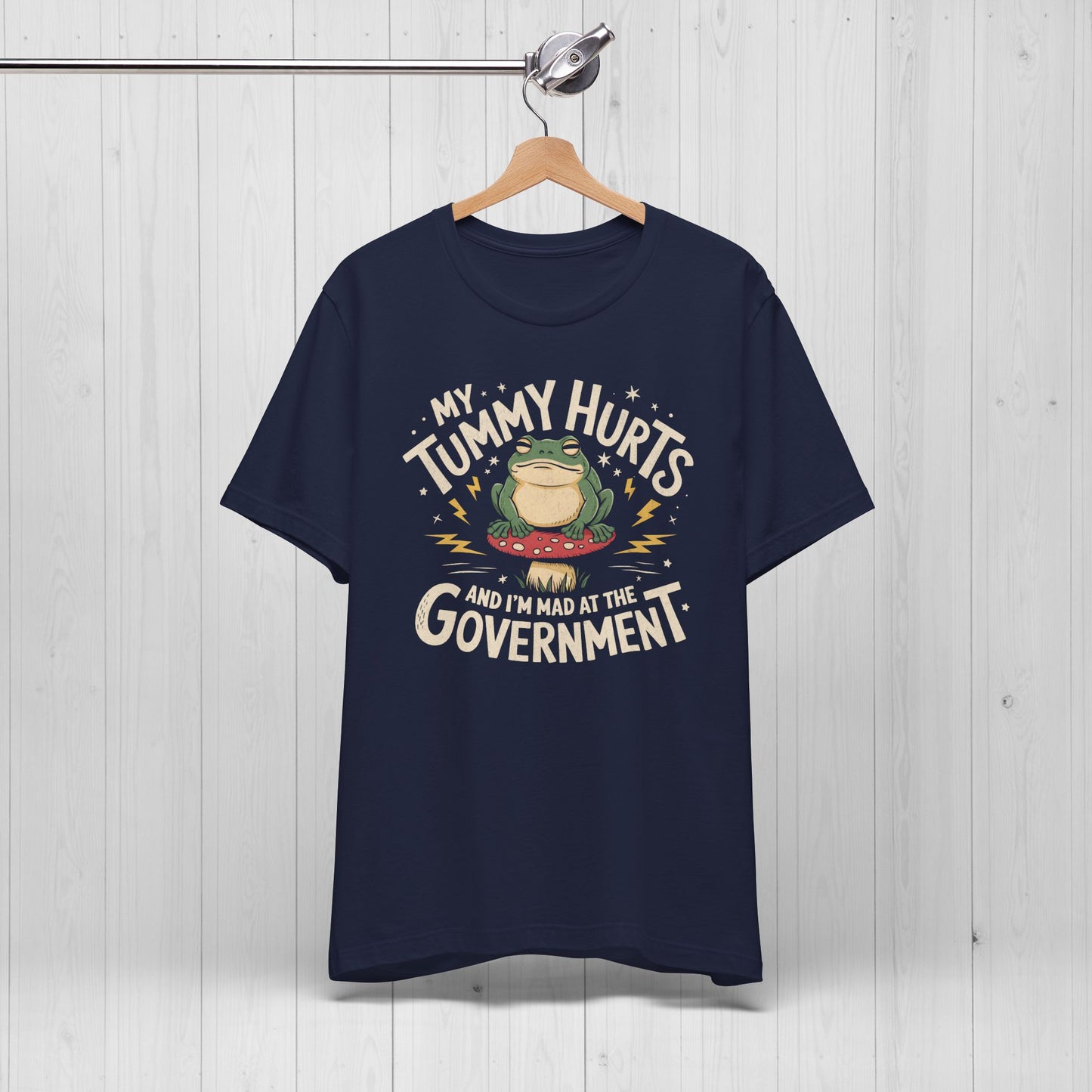 My Tummy Hurts And I'm Mad At The Government Shirt