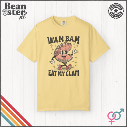 Eat My Clam T-Shirt – Funny NSFW Retro Graphic Tee