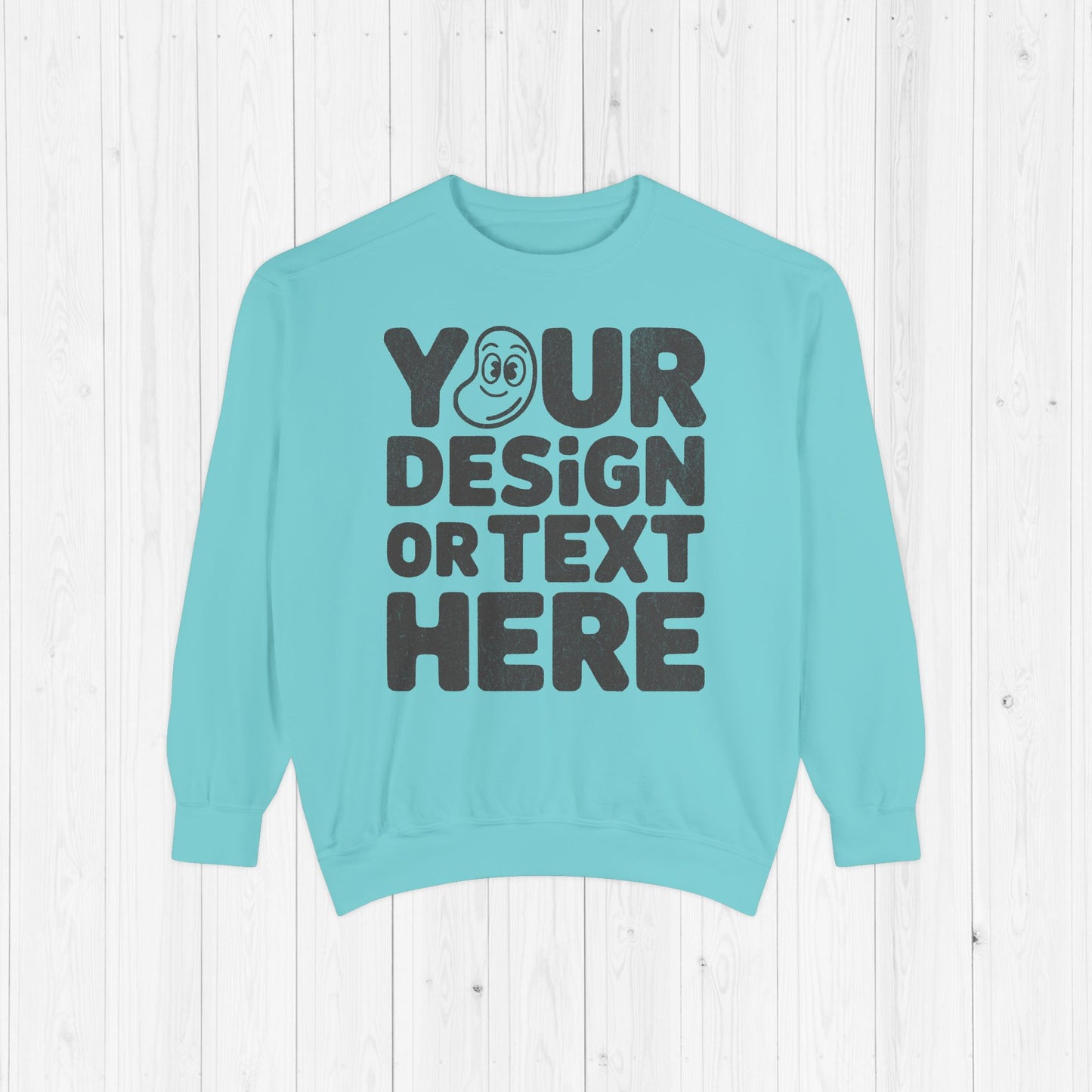 Custom Comfort Colors 1566 Vintage Personalized Unisex Sweatshirt