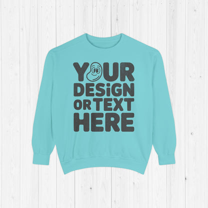 Custom Comfort Colors 1566 Vintage Personalized Unisex Sweatshirt