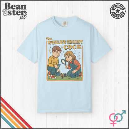 World’s Tiniest Cock Shirt - Retro Funny Adult Humor Tee