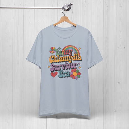 In My Chlamydia Survivor Era Shirt – Funny Retro Tee