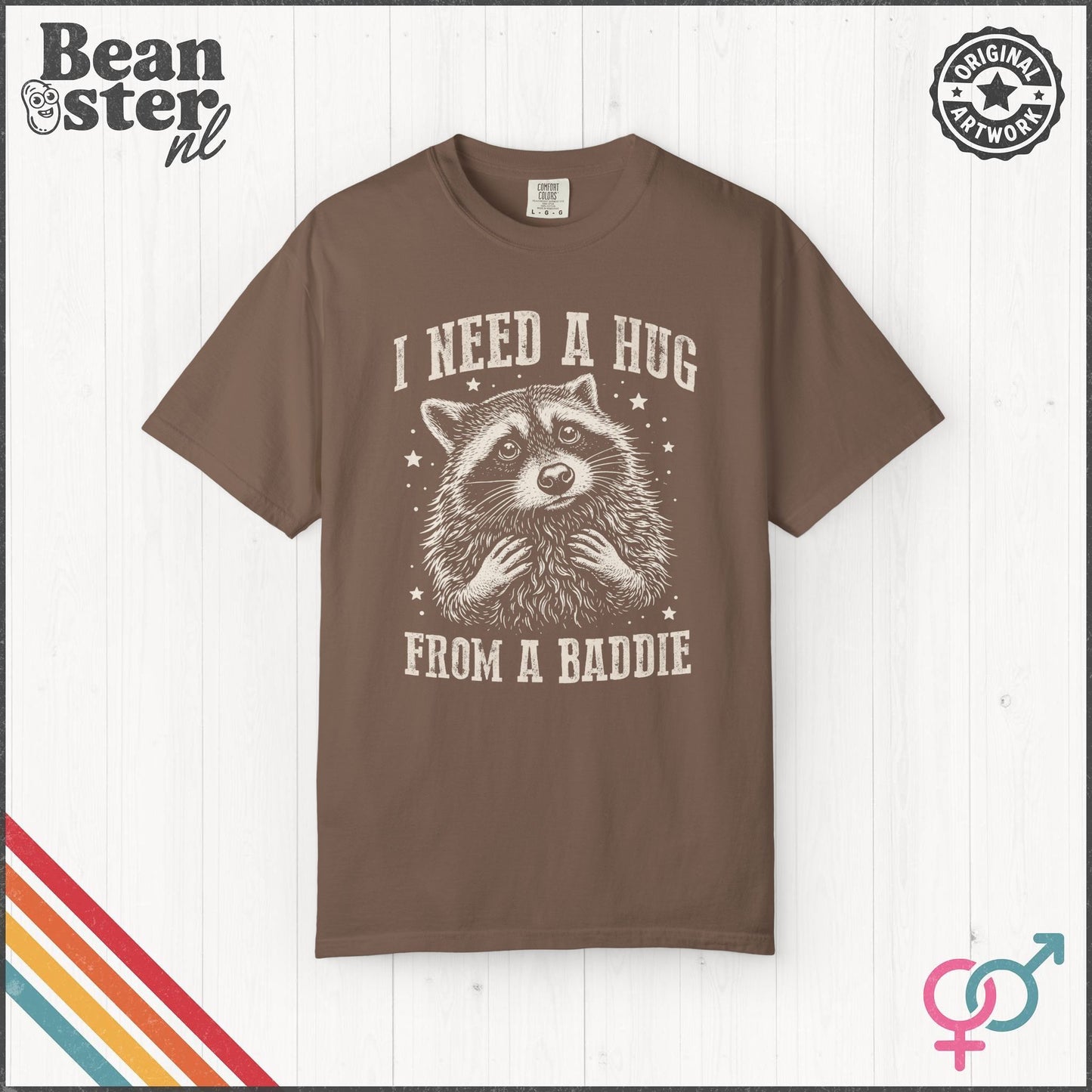 I Need A Hug From A Baddie T-Shirt  Funny Meme Unisex Tee